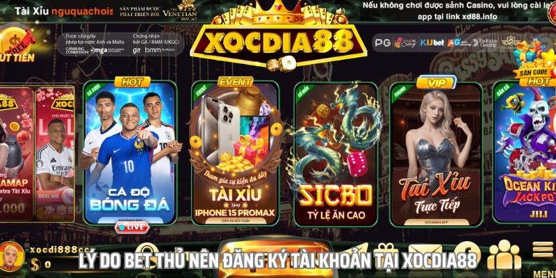 Đăng ký Xocdia88 – Hướng dẫn đơn giản cho người mới toanh 3 Cách tạo tài khoản Xocdia88 nhanh chóng chỉ với 3 bước đơn giản và tiện lợi